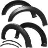 imageTyger Auto Fender Flare Compatible with 20182020 Ford F150 Smooth Textured Black Paintable BoltRiveted Style 4pc  TGFF8F4378