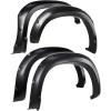 imageTyger Auto Fender Flare Compatible with 20192021 Chevy Silverado 1500 Not Fit 19 LD Smooth Textured Black Paintable BoltRiveted Style 4pc  TGFF8C4588