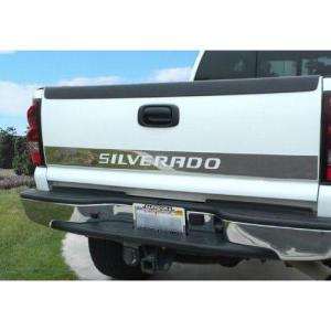 imageMade in USA Compatible with 19992006 Chevy Silverado Tailgate Chrome Stainless Steel Trim Molding Moulding Outline Accent 45quot Wide 1pc