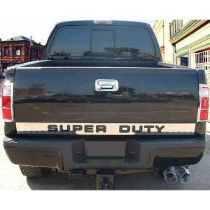 imageMade in USA Compatible with 20082016 Ford F250F350 Super Duty Tailgate Molding Trim Outline 4 38 1PC