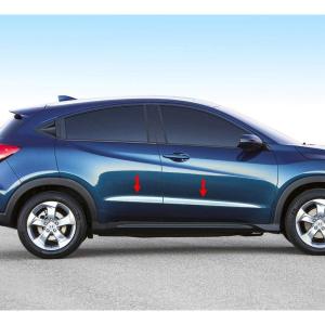 imageMade in USA Compatible with 20162018 Honda HRV Above Body Line Upper Accent Trim 15 Wide 4PC Specialty Trim