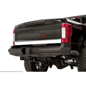 imageMade in USA Compatible with 20172018 Ford F250F350F450 SuperDuty Lower Tailgate Plain Trim 4 12 1PC