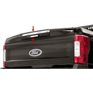 imageMade in USA Compatible with 20172020 Ford F250350 Superduty Upper Tailgate Handle Trim 2PC