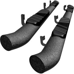 imageTyger Auto 35quot Rider Oval Tube Running Boards Compatible with 20152026 Ford F150 20222026 F150 Lightning 20172026 F250 F350 SD  Supercrew Cab  TGSS2F64941  Side Step Rail Nerf BarsFrontier Crew Cab