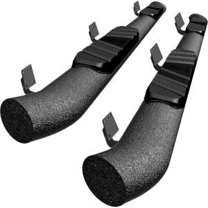 imageTyger Auto 35quot Rider Oval Tube Running Boards Compatible with 20152026 Ford F150 20222026 F150 Lightning 20172026 F250 F350 SD  Supercrew Cab  TGSS2F64941  Side Step Rail Nerf BarsRam 1500 Quad Cab 5th Gen