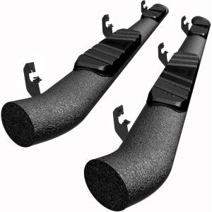 imageTyger Auto 35quot Rider Oval Tube Running Boards Compatible with 20152026 Ford F150 20222026 F150 Lightning 20172026 F250 F350 SD  Supercrew Cab  TGSS2F64941  Side Step Rail Nerf BarsColorado  Canyon Extended Cab