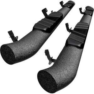 imageTyger Auto 35quot Rider Oval Tube Running Boards Compatible with 20152026 Ford F150 20222026 F150 Lightning 20172026 F250 F350 SD  Supercrew Cab  TGSS2F64941  Side Step Rail Nerf BarsRam 1500 Quad Cab 4th Gen