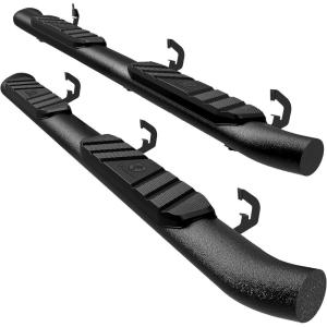 imageTyger Auto 35quot Rider Oval Tube Running Boards Compatible with 20152026 Ford F150 20222026 F150 Lightning 20172026 F250 F350 SD  Supercrew Cab  TGSS2F64941  Side Step Rail Nerf BarsSilverado  Sierra Double Cab 3rd Gen