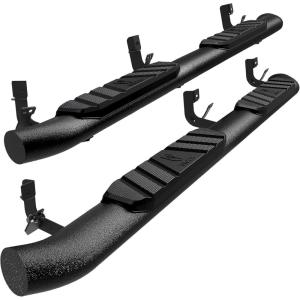 imageTyger Auto 35quot Rider Running Boards Compatible with 20102018 Dodge Ram 1500  2500  3500 Ram Classic  Crew Cab  TGSS2D35318  Side Step Rail Nerf BarsTextured Black