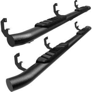 imageTyger Auto 35quot Rider Running Boards Compatible with 20192026 Chevy Silverado GMC Sierra 1500 20202026 2500 3500HD Not Fit 19 LD  Double Cab  TGSS2C35088  Side Step Rail Nerf Bars