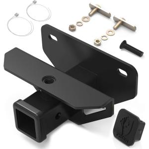 imageTyger Auto Class 3 Trailer Hitch ampamp Cover Kit TGHC3D002B fits 20032018 Dodge Ram 1500 20192025 Classic 20032014 2500 3500 2Inch Receiver Hitch Factory Rear Tow Hitch Towing Combo Black