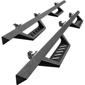 imageTyger Auto LanderX Running Board Compatible with 20072018 Jeep Wrangler JK 4Door Exclude JL  TGLX3J82518  Drop Step Side Step Rail Nerf BarsTyger LanderX