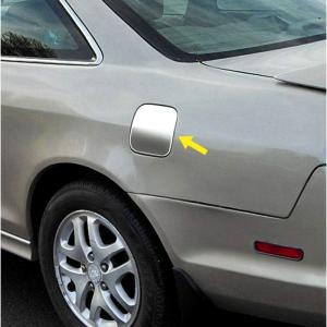 imageTyger Auto Made in USA Compatible with 19982002 Honda Accord Gas Cap Chrome Stainless Steel Fuel Cover
