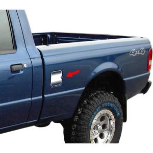 imageTyger Auto Made in USA Compatible with 19982011 Ford Ranger Gas Cap Chrome Stainless Steel Fuel Cover