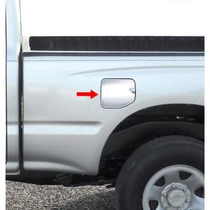 imageTyger Auto Made in USA Compatible with 20002004 Toyota Tacoma Gas Cap Chrome Stainless Steel Fuel Cover