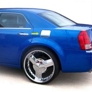 imageTyger Auto Made in USA Compatible with 20052010 Chrysler 300C Gas Cap Chrome Stainless Steel Fuel Cover