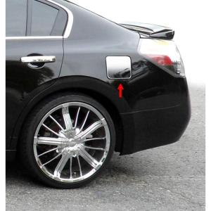 imageTyger Auto Made in USA Compatible with 20072011 Nissan Altima Gas Cap Chrome Stainless Steel Fuel Cover