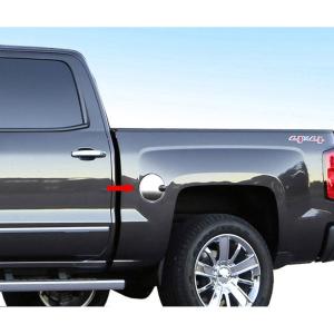 imageTyger Auto Made in USA Compatible with 20072015 Chevy Silverado072015 GMC Sierra Gas Cap Chrome Stainless Steel Fuel Cover
