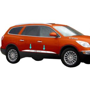 imageTyger Auto Made in USA Compatible with 20072017 Buick Enclave Above Body Line Specialty Accent Trim 3quot Wide 4PC