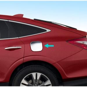 imageTyger Auto Made in USA Compatible with 20102015 Honda Crosstour Gas Cap Chrome Stainless Steel Fuel Cover