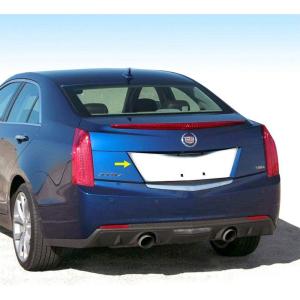 imageTyger Auto Made in USA Compatible with 20132019 Cadillac ATS 4Door License Plate Backdrop 1PC Stainless Steel Chrome Trim