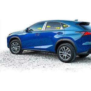 imageTyger Auto Made in USA Compatible with 20152018 Lexus NX 8PC Stainless Steel Chrome Pillar Post Trim