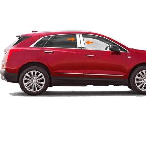 imageTyger Auto Made in USA Compatible with 20172019 Cadillac XT5 12PC Stainless Steel Pillar Post W 6PC Mirror Post TrimPillar Post Trim 4PC
