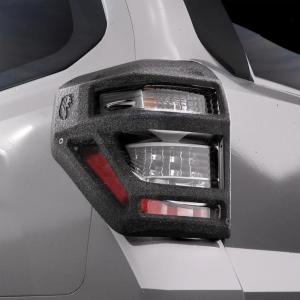 imageTyger Auto Pauldrons Cast Aluminum Alloy Premium Tail Light Guard Covers Compatible with 20142024 Toyota 4Runner  Powdered Textured Black  No Drilling Required  TGTG7T87778