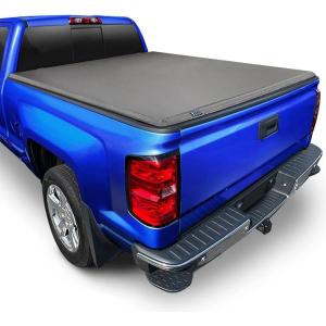 imageTyger Auto T3 Soft Trifold Truck Bed Tonneau Cover Compatible with 20202025 Chevy Silverado GMC Sierra 2500 3500HD  610quot 82quot Bed  TGBC3C1212T3 Soft TriFold