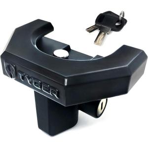 imageTyger Auto TGCL2U006B Coupler Lock for 2quot Trailer Coupler Coupler Lip Width amplt 334quot Coupler Height amplt 516quot Coupler Ball amplt 212quot