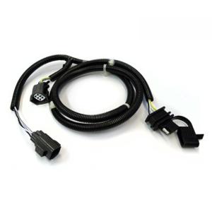 imageTyger Auto TGHW2J001B Electric Wiring Kit Compatible with 20072018 Jeep Wrangler JK Tow Trailer Hitch Wiring Harness Kit 55inch in Length Wire Connector for Vehicle Mountable on Hitch Receiver