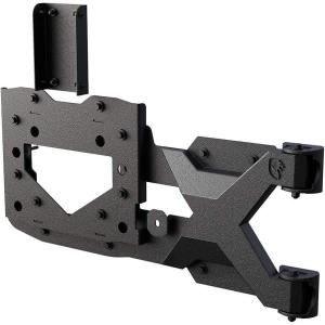 imageTyger Auto TGTR8J84078 Oversize Tire Carrier Kit Compatible with 20072018 Jeep Wrangler JK Not for JL  Textured Black Fits up to 37inch Spare Tire