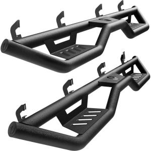 imageTyger Auto Tyger Kobra Running Boards Compatible with 20192026 Chevy Silverado GMC Sierra 1500 20202026 2500 3500HD  Crew Cab  TGKB2C25001  Textured Black Drop Step RailSilverado  Sierra Crew Cab 3rd Gen