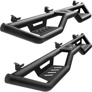 imageTyger Auto Tyger Kobra Running Boards Compatible with 20192026 Chevy Silverado GMC Sierra 1500 20202026 2500 3500HD  Crew Cab  TGKB2C25001  Textured Black Drop Step RailWrangler JKU 4Door