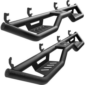 imageTyger Auto Tyger Kobra Running Boards Compatible with 20192026 Chevy Silverado GMC Sierra 1500 20202026 2500 3500HD  Crew Cab  TGKB2C25001  Textured Black Drop Step RailSilverado  Sierra Crew Cab 4th Gen