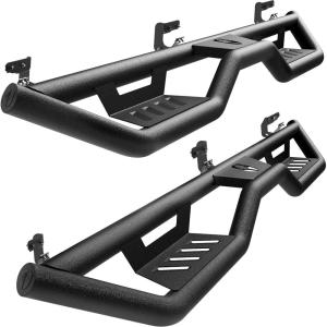 imageTyger Auto Tyger Kobra Running Boards Compatible with 20192026 Chevy Silverado GMC Sierra 1500 20202026 2500 3500HD  Crew Cab  TGKB2C25001  Textured Black Drop Step RailRam 1500 Crew Cab 4th Gen