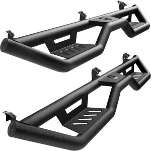 imageTyger Auto Tyger Kobra Running Boards Compatible with 20192026 Chevy Silverado GMC Sierra 1500 20202026 2500 3500HD  Crew Cab  TGKB2C25001  Textured Black Drop Step RailTacoma Double Cab 2nd  3rd Gen