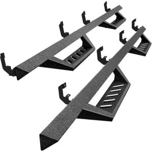 imageTyger Auto LanderX Running Board Compatible with 20192026 Chevy Silverado GMC Sierra 1500 20202026 2500 3500HD  Crew Cab  TGLX3C82318  Drop Step Side Step Rail Nerf BarsDouble Cab