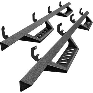 imageTyger Auto LanderX Running Board Compatible with 20192026 Chevy Silverado GMC Sierra 1500 20202026 2500 3500HD  Crew Cab  TGLX3C82318  Drop Step Side Step Rail Nerf BarsCrew Cab