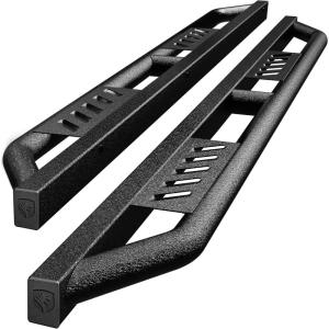 imageTyger Auto Trax Side Steps Compatible with 20242026 Toyota Tacoma  XtraCab  TGTX7T28228  Textured Black Rail Running BoardTacoma Double Cab 4th Gen