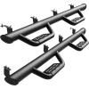 imageTyger Auto Tyger Access Running Boards Compatible with 20072021 Toyota Tundra  CrewMax  TGAS2T24033  Textured Black Drop Step Rail
