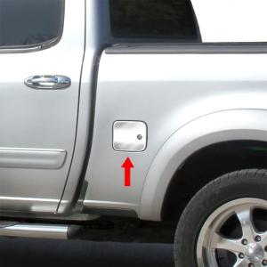 imageMade In USA Compatible with 19982002 Toyota Tundra Gas Cap Chrome Stainless Steel Fuel Cover