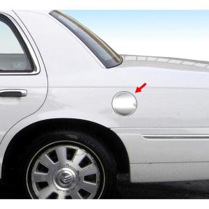 imageMade In USA Compatible with 20002009 Mercury Grand Marquis Gas Cap Chrome Stainless Steel Fuel Cover With Finger Opening