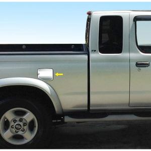 imageTyger Auto Made in USA Compatible with 20002004 Nissan Frontier King Cab Gas Cap Chrome Stainless Steel Fuel Cover
