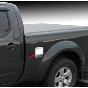 imageTyger Auto Made in USA Compatible with 20052015 Nissan Frontier Crew Cab Long Bed Only Chrome Stainless Steel Fuel Cover