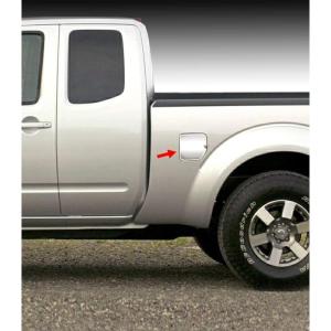 imageTyger Auto Made in USA Compatible with 20052015 Nissan Frontier King Cab Long Bed Only Chrome Stainless Steel Fuel Cover
