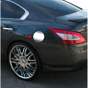 imageTyger Auto Made in USA Compatible with 20092011 Nissan Maxima Gas Cap Chrome Stainless Steel Fuel Cover