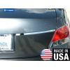 imageMade in USA Compatible with 20082012 Honda Accord Trunk Liscence Overlay Chrome Stainless Steel Molding Moulding Trim Accent 15 Wide 2PC