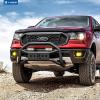 imageTyger Auto TGGD6F60478 Front Bumper Guard Compatible with 20192023 Ford Ranger  Textured Black  Light Mount  Bull Bar