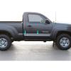 imageMade in USA Compatible with 20052015 Toyota Tacoma Reg Cab Wide 6PC Generic Body Side Molding Trim